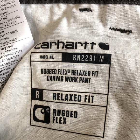Carhartt Rugged Flex Relaxed Fit  44x30 Work Pants Men's  jeans pants like new - Picture 11 of 15
